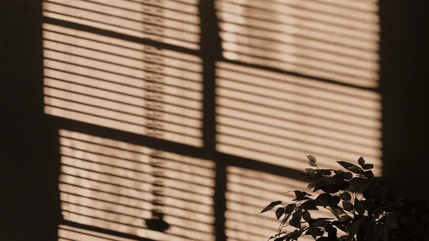 Luce del pomeriggio che filtra da una finestra su una parete scura (immagine provvisoria)